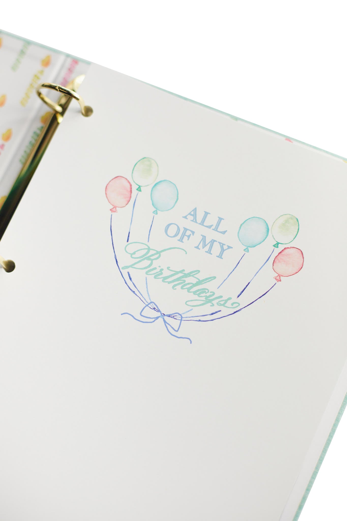 "All My Birthdays” Memory Book