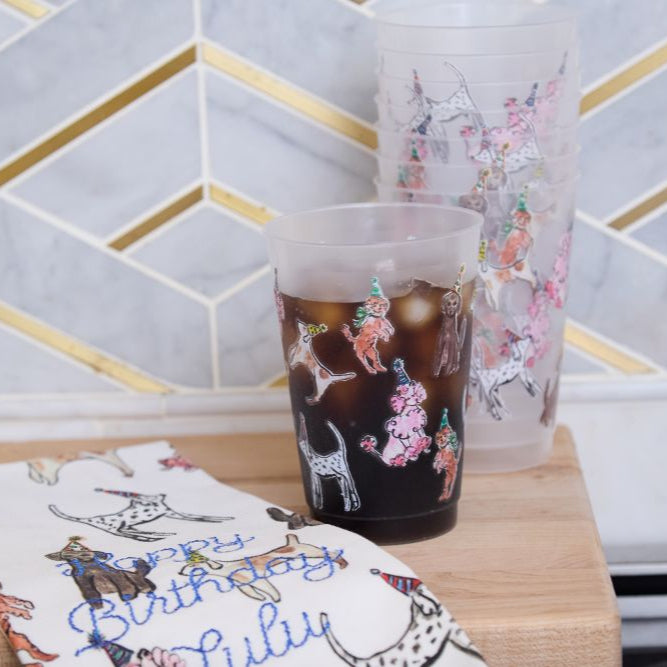 Party Pups Frosted Cups