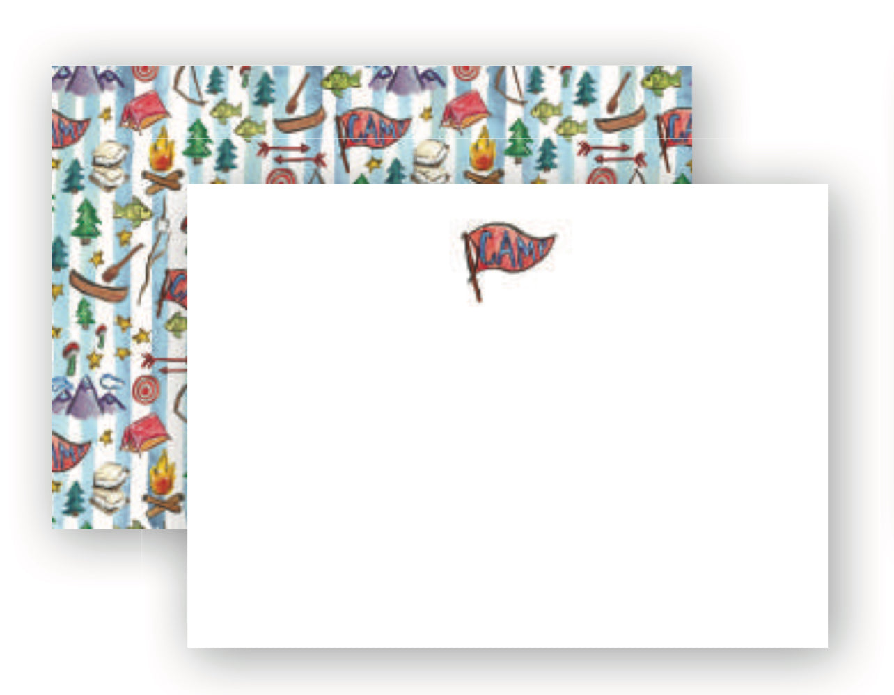 “Happy Camper” Note Cards