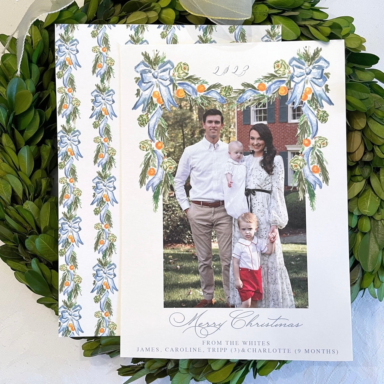 CLASSICALLY CAROLINE X OTMG Haute Holiday Cards