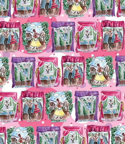 Famous Ballets Minky Blanket