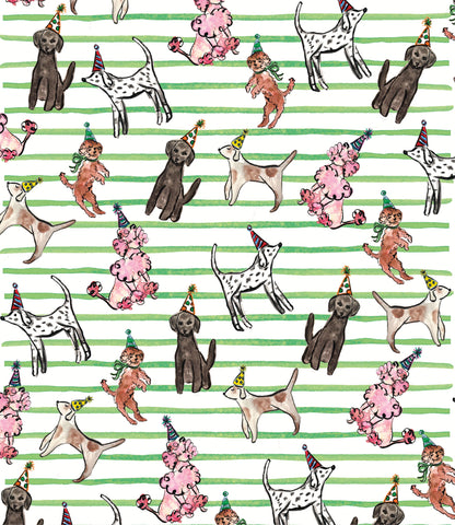 Party Pups Minky Blanket