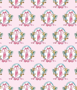 Ballet Shoes Crest Minky Blanket