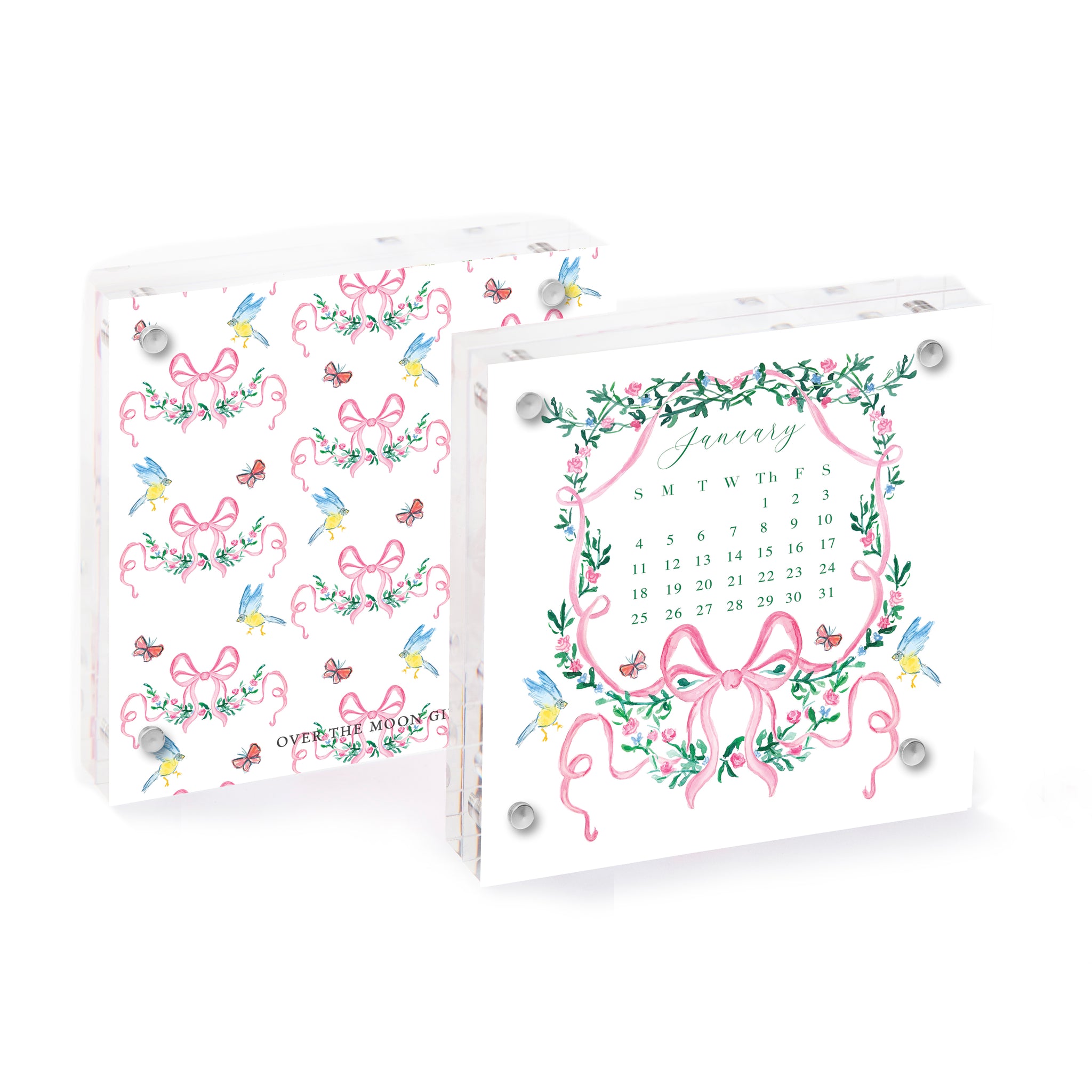 2026 Acrylic Desk Calendar