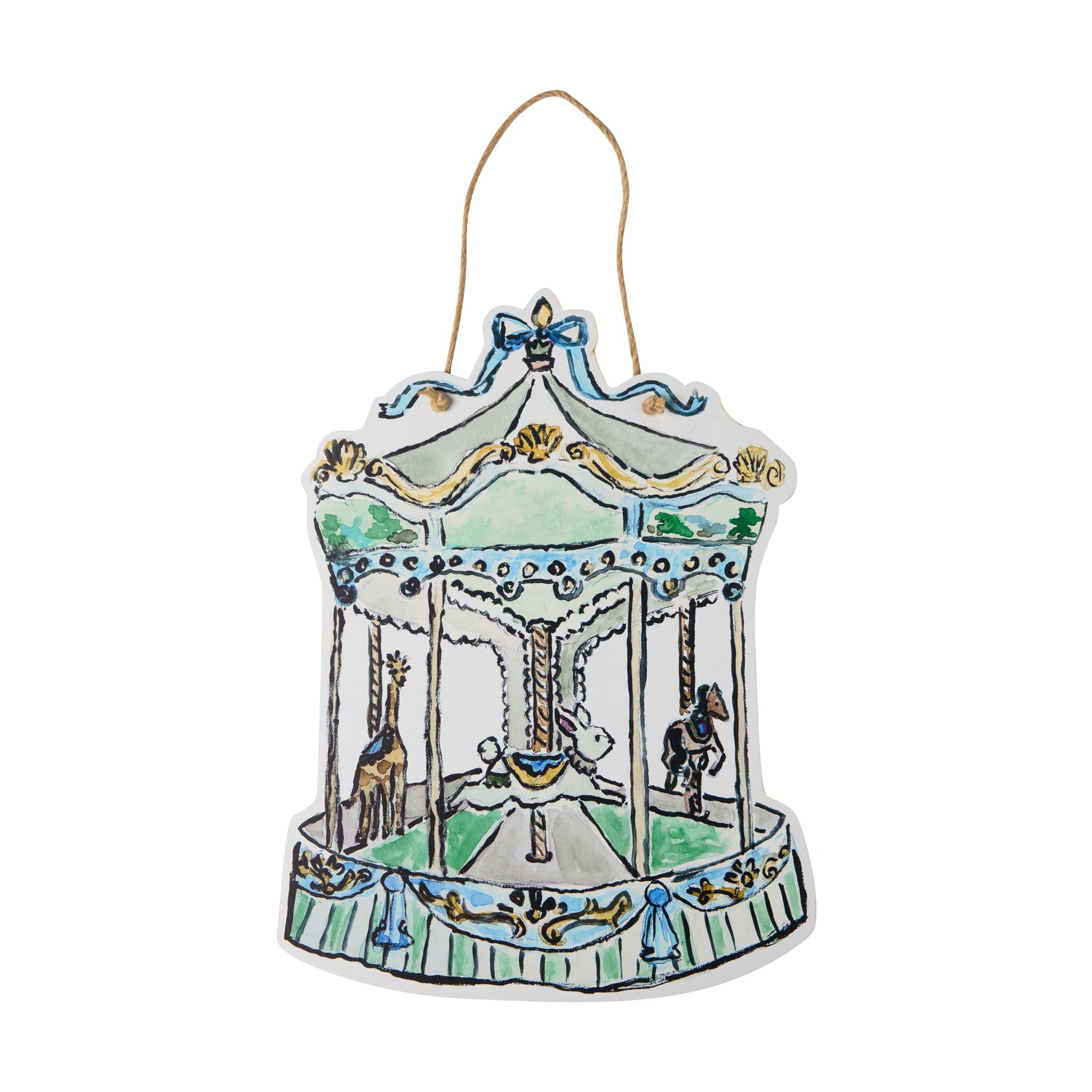 Carousel Hanger - Blue