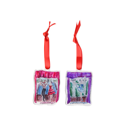 Famous Ballets Acrylic Ornament Set - Don Quixote and Sleeping Beauty
