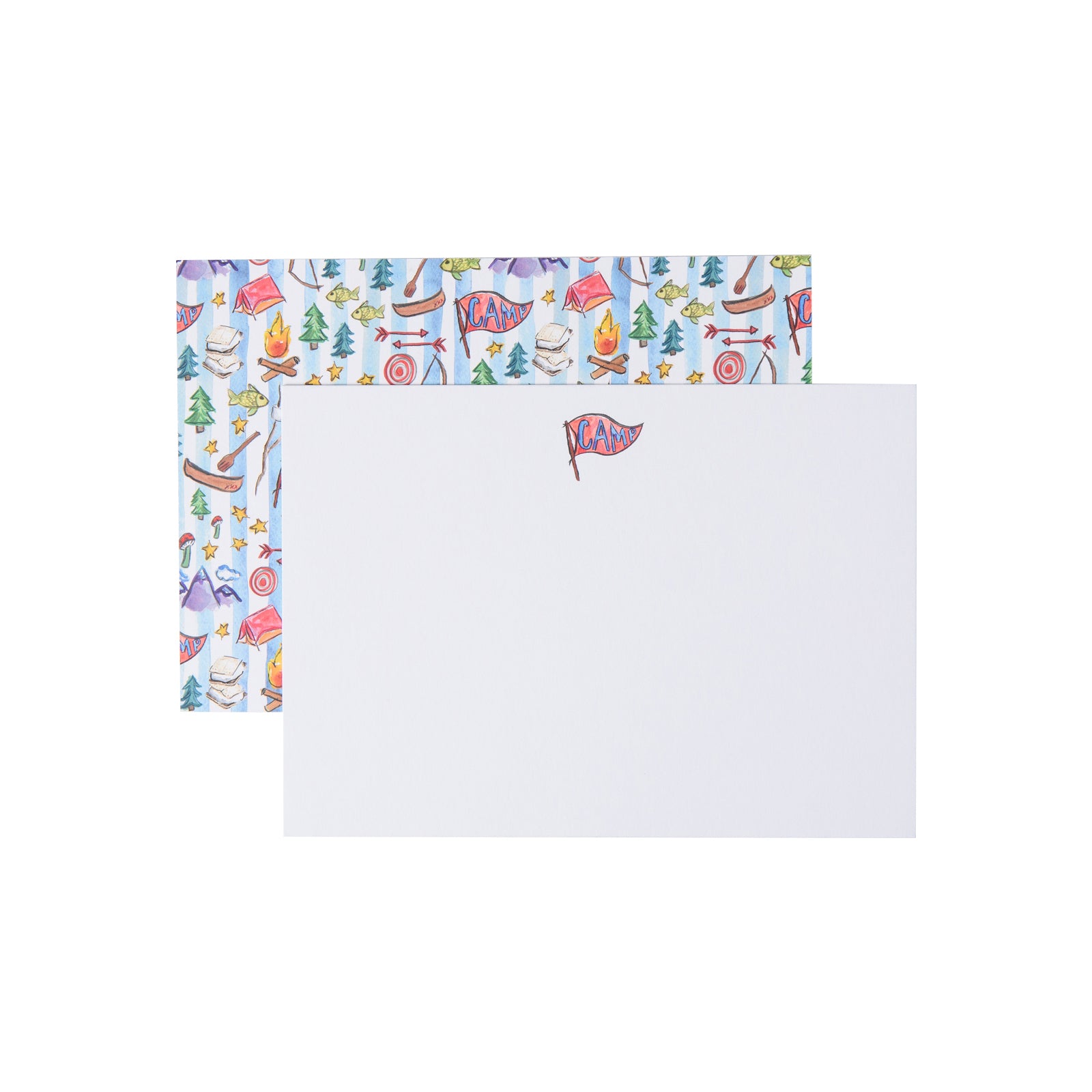 “Happy Camper” Note Cards