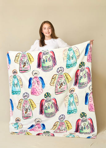 Angel Minky Blanket