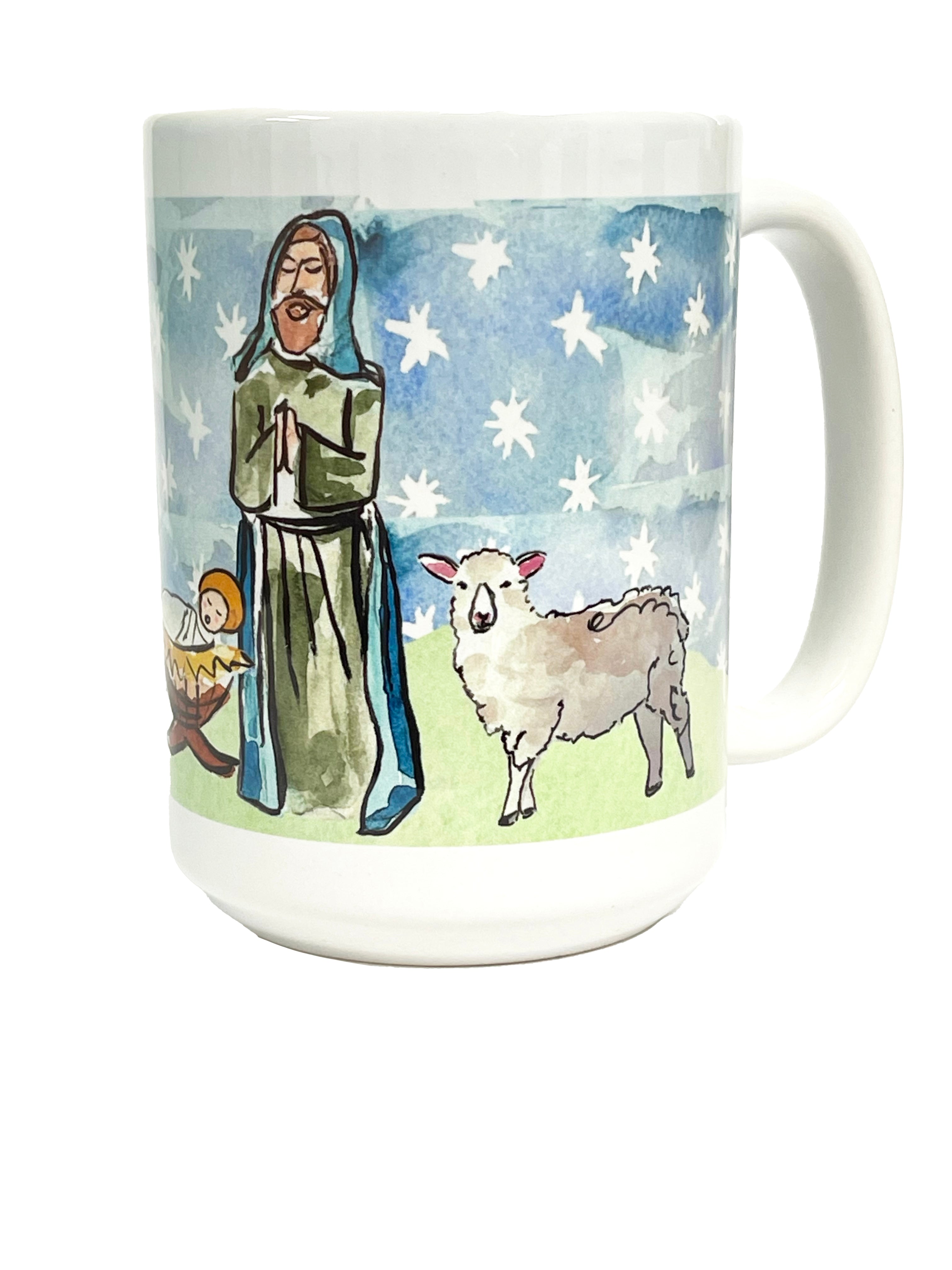"Nativity Holy Family" Holiday Mug