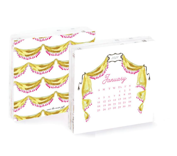 2027 Acrylic Desk Calendar Refills