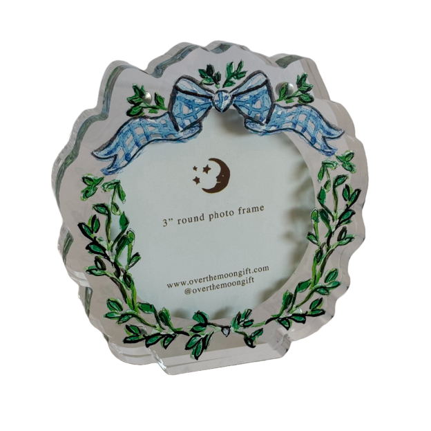 New Baby Acrylic Wreath Frame