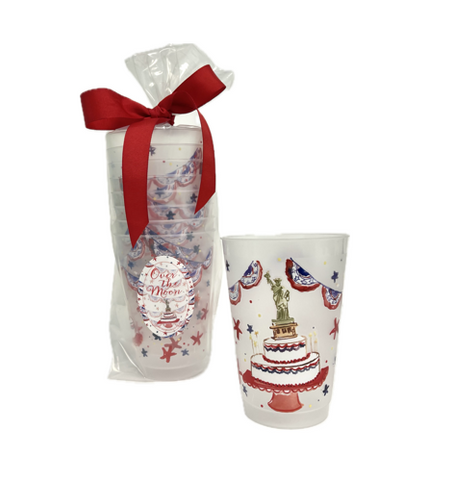 Americana Frosted Cups