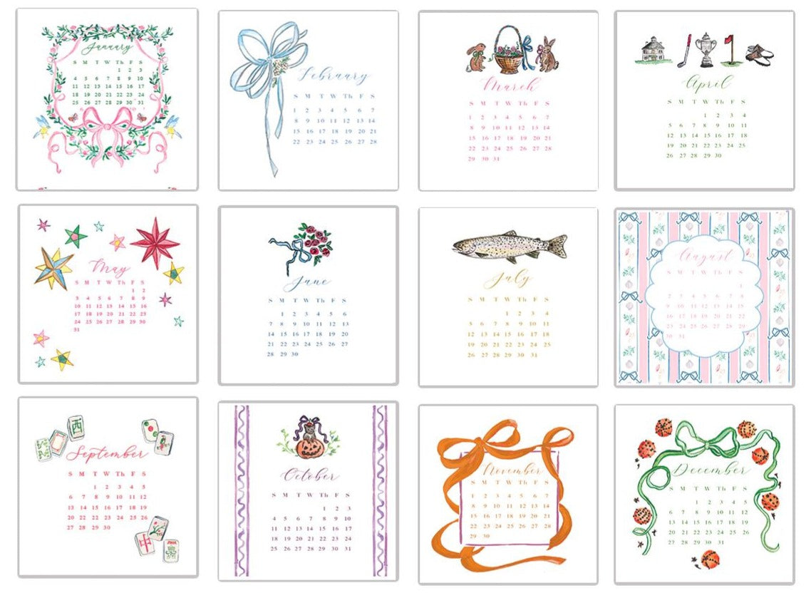 2026 Acrylic Desk Calendar
