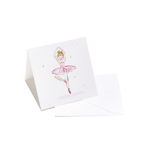 Ballerina Enclosure Card - Blonde