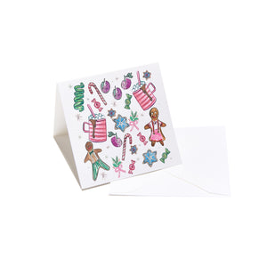 Gingerbread Enclosure Card