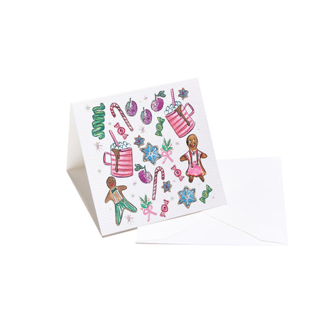 Gingerbread Enclosure Card