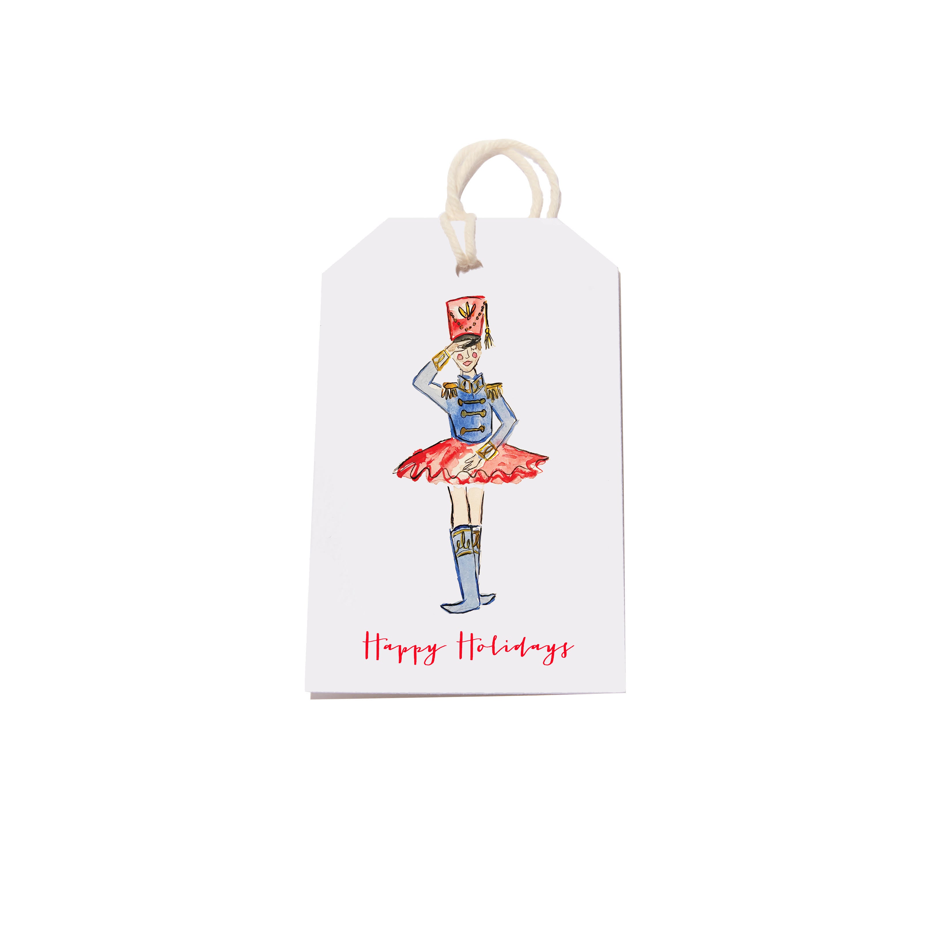 NUTCRACKER CHARACTER Gift Tag Set (assorted)