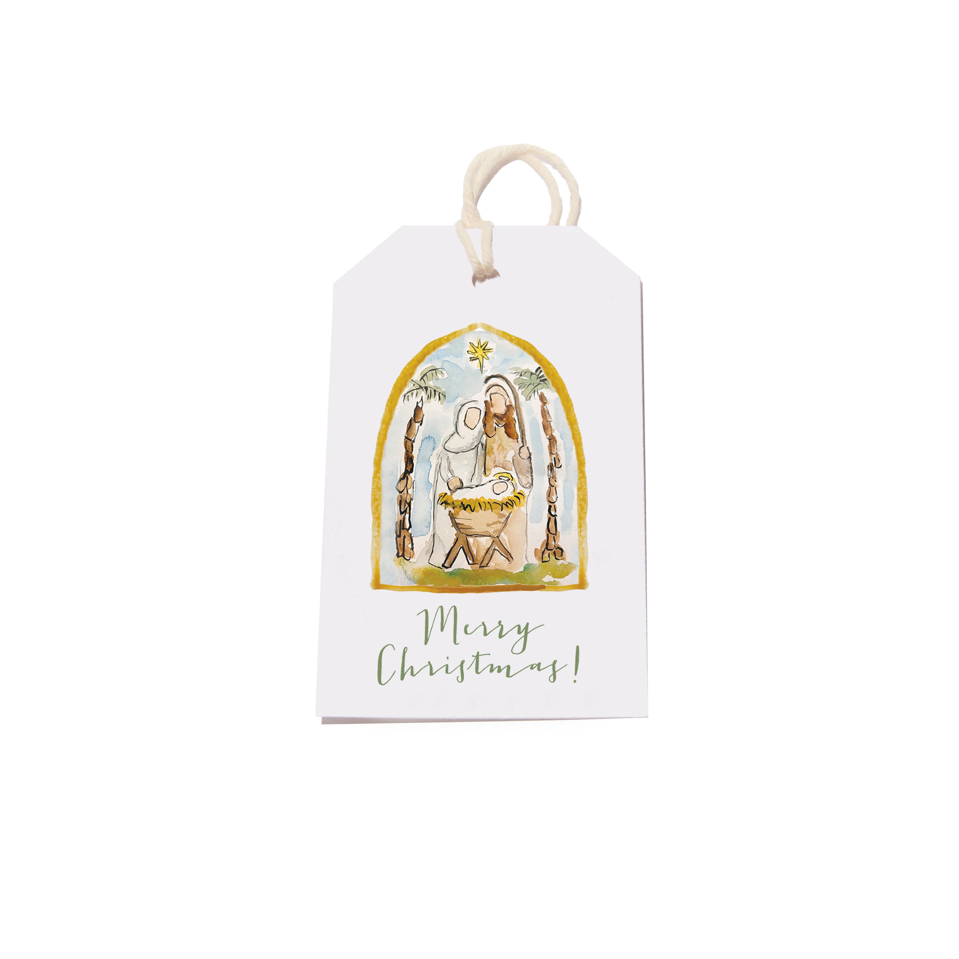 Holy Family Holiday Gift Tag Set