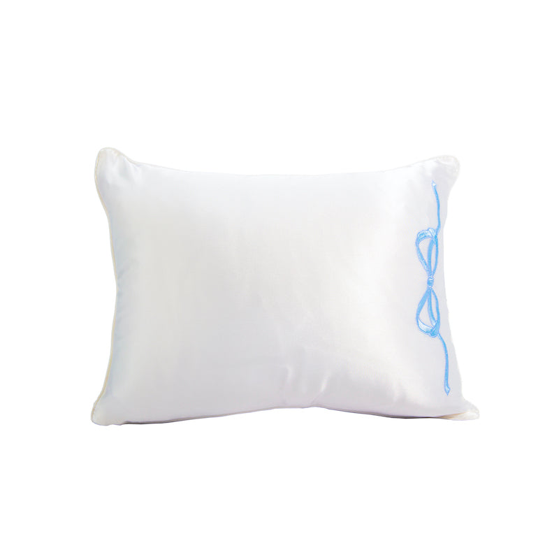 Satin Baby Pillow (10x14) White