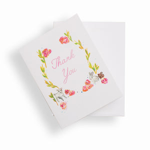 "Enchanted Forest" Thank You Notecard Set