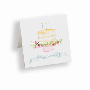 "Birthday Cake" Enclosure Card