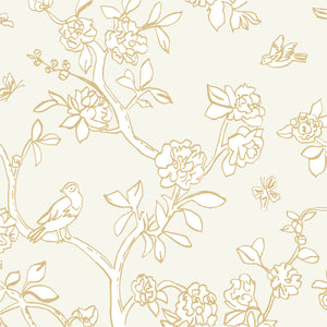 Chinoiserie Print Pillow