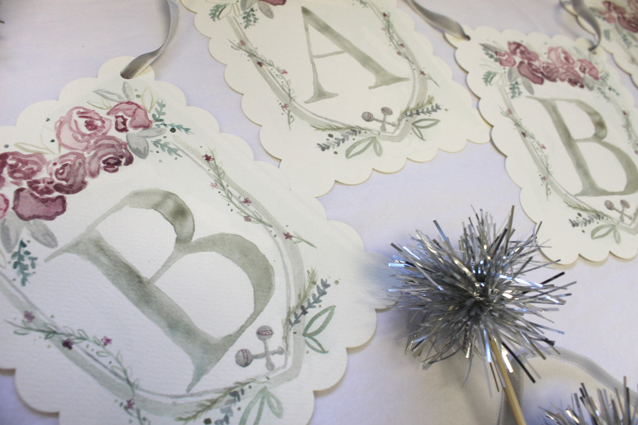 Vintage Baby Banner