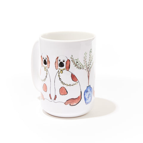 Traditional Ceramic Dog Mug