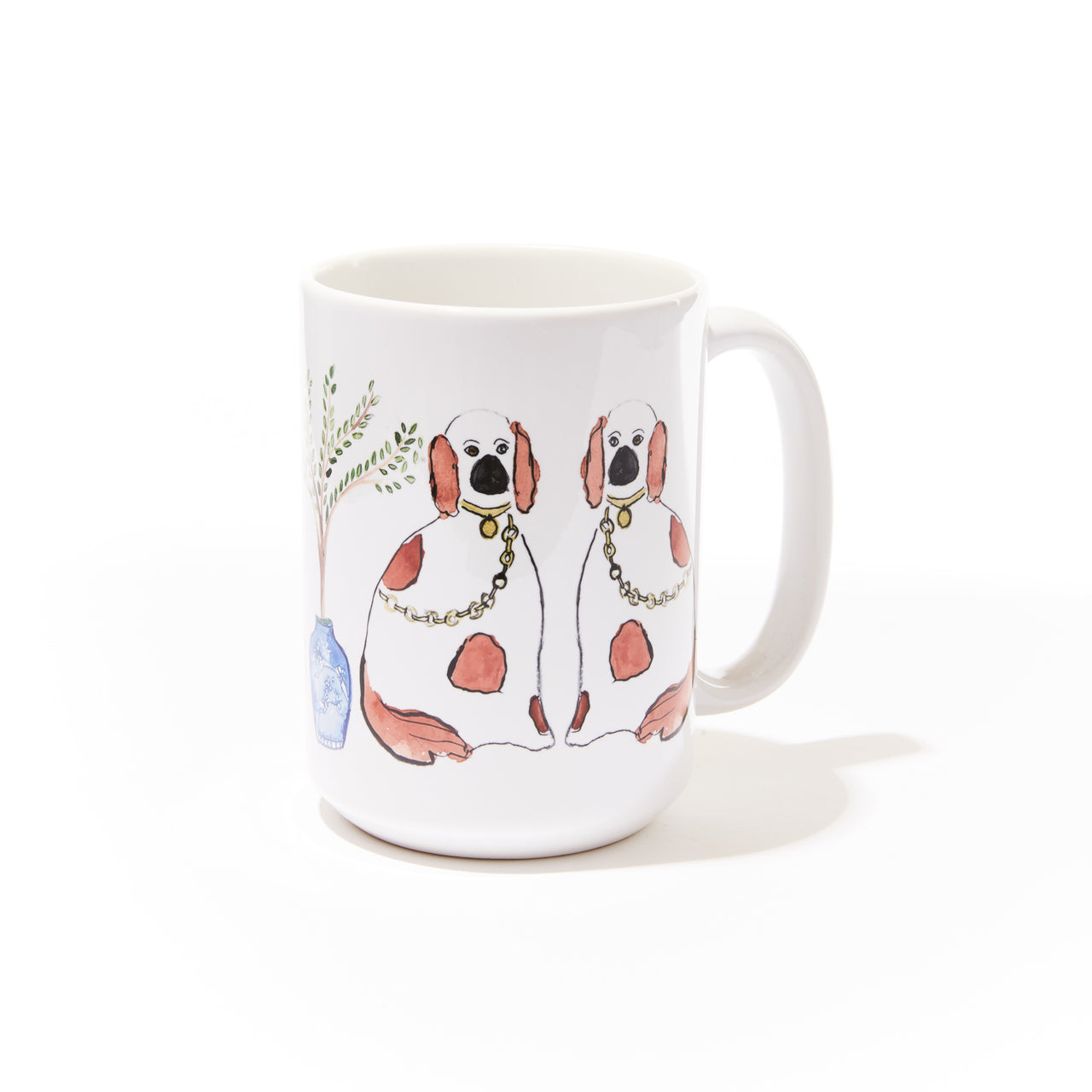 Traditional Ceramic Dog Mug