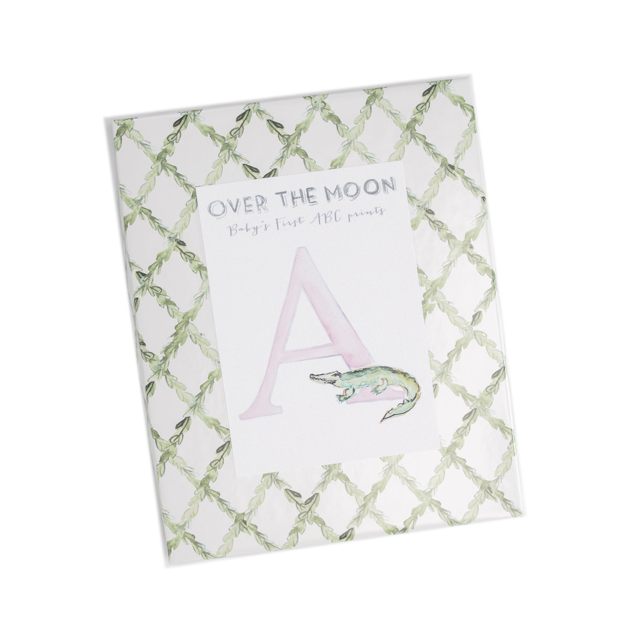 Pink Letter Print Set