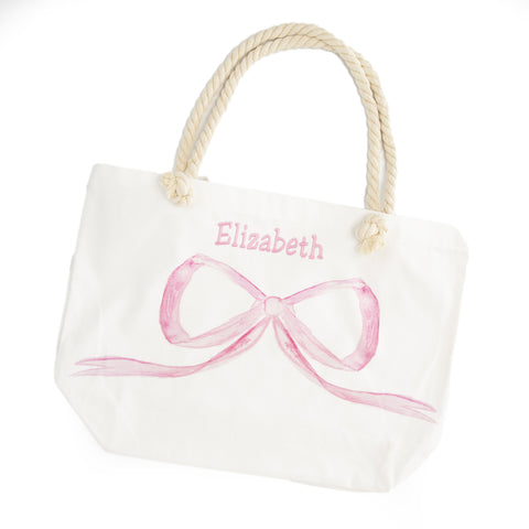 Pink Bow Tote