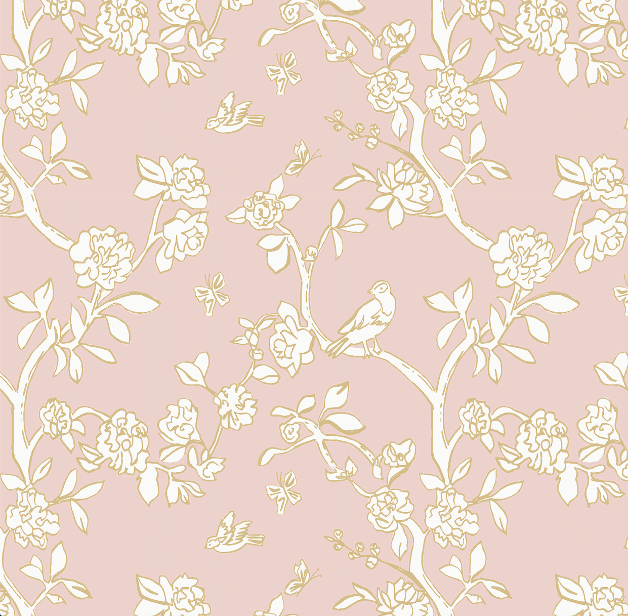 Chinoiserie Print Eurosham Case