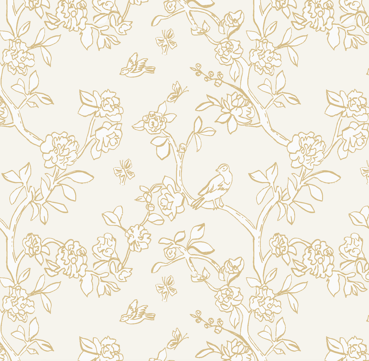 Chinoiserie Print Eurosham Case