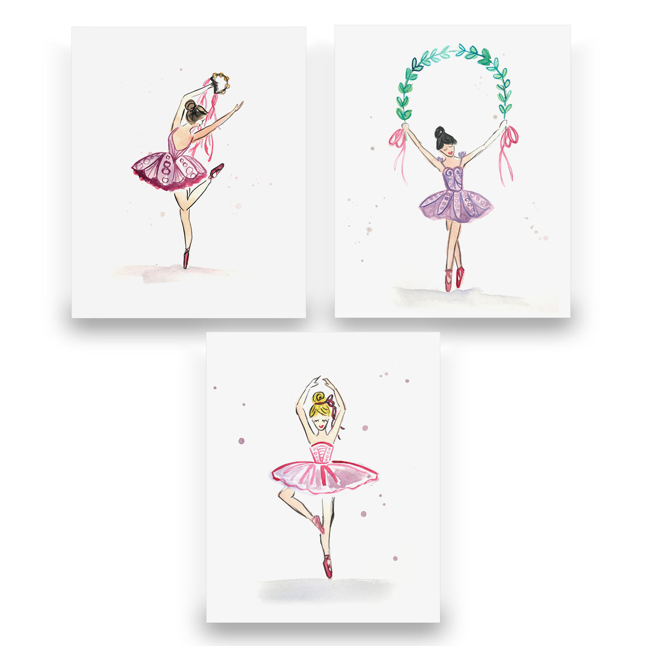 Ballerina Prints - Set of 3