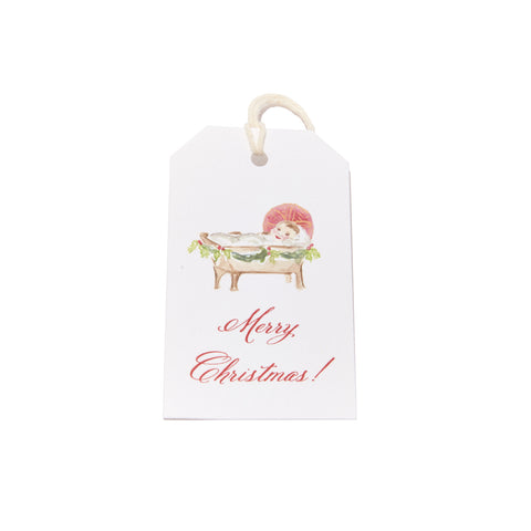 "Manger" Holiday Gift Tag Set