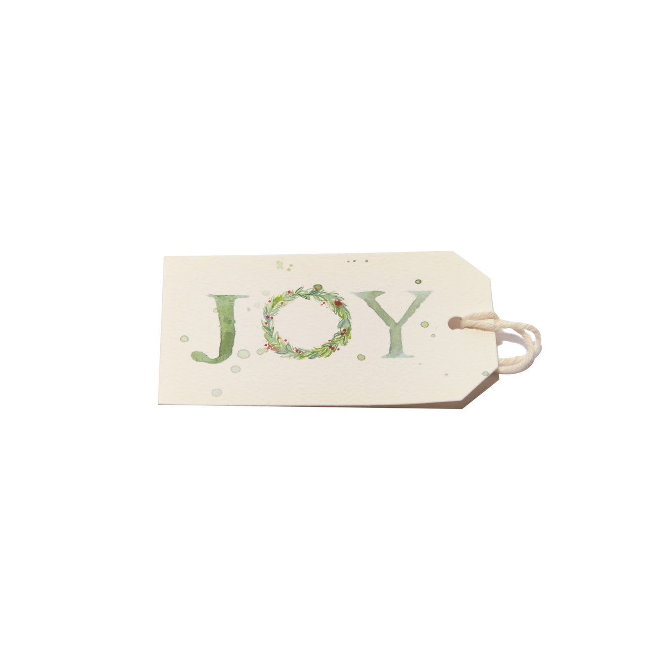 "JOY" Holiday Gift Tag Set