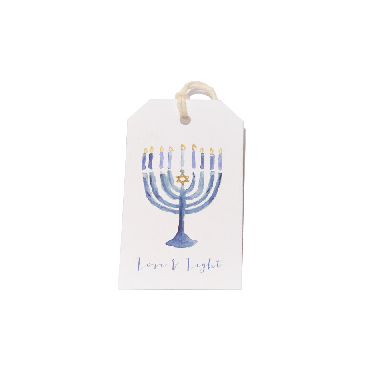 "Menorah" Holiday Gift Tag Set