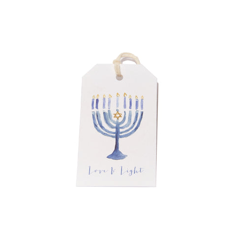 "Menorah" Holiday Gift Tag Set