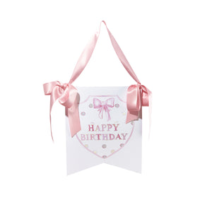 "Happy Birthday" Bow Hanger