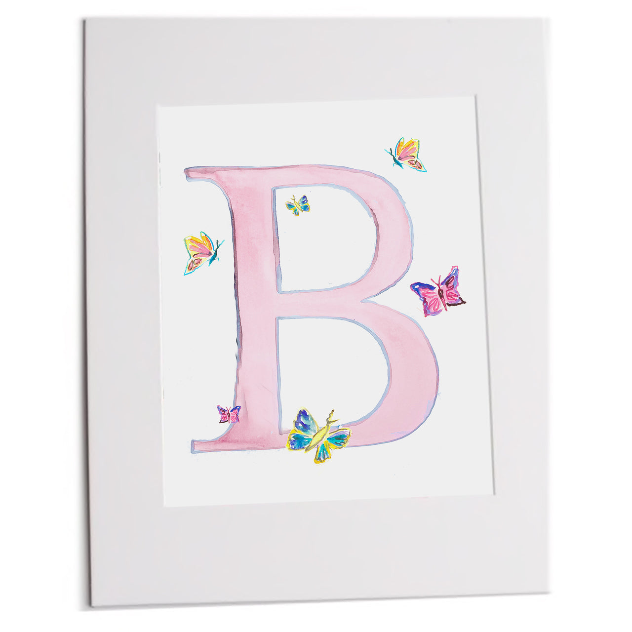 Pink Letter Print